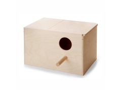 JK ANIMALS hniezdiaca búdka pre papagáje LUX č.3, 30×19×18,5 cm