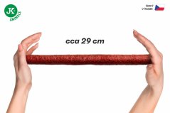 JK ANIMALS, klobásy s hovädzím, kolagénom, ryžou, hrachom, šípkom a brusnicami, 600 g