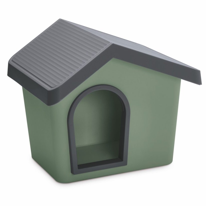 Plastová búda Imac Zeus 70 2nd life, 72×62×62 cm, khaki