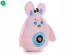 JK ANIMALS, Plyšový zajac 16 cm, plyšová pískacia hračka