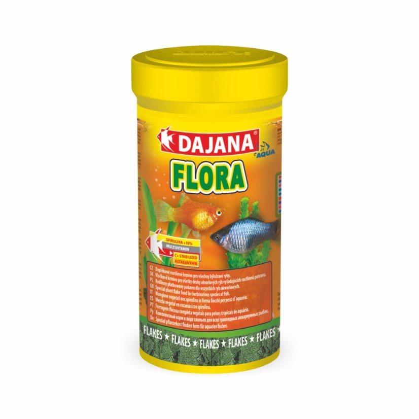 Dajana Flora, vločky – krmivo, 250 ml