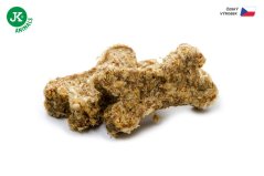 JK ANIMALS Mini mäsová kosť natural s koreňom púpavy (0,5 %), 1kg