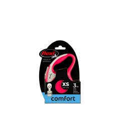 flexi New Comfort pásik, veľkosť XS 3m/12kg, červená