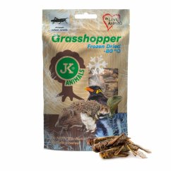 JK ANIMALS, mrazom sušené saranče, 80 g