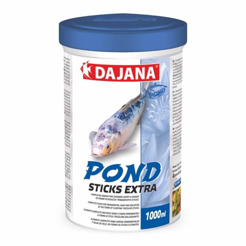Dajana Pond sticks extra, granule pre ryby 1 000 ml