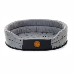 JK ANIMALS Grey LUX, pelech M šedý 60×54×15 cm