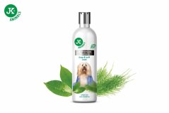 JK ANIMALS Prémiový šampón pre dlhú a jemnú srsť s výťažkami zo zeleného čaju a prasličky roľnej 250 ml