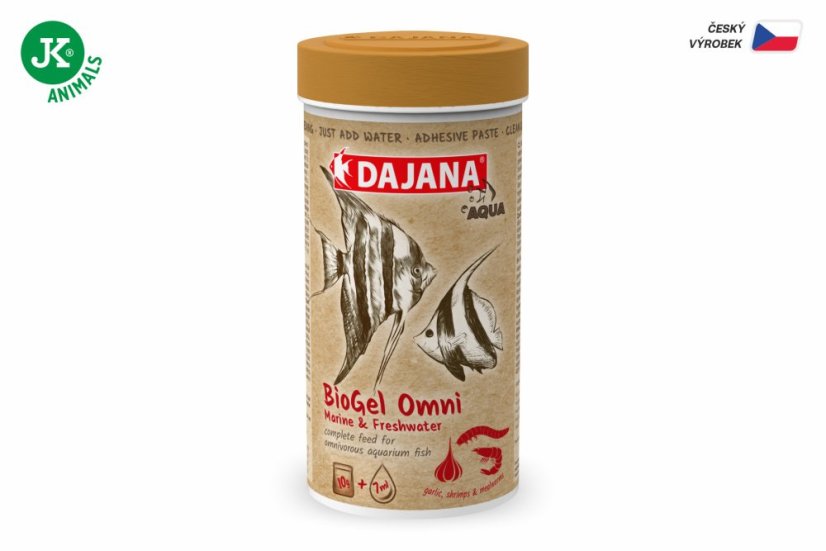 Dajana BioGel Omni, samolepiaca pasta – krmivo, 250 ml/50 g