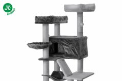 JK ANIMALS, škrabadlo Kalahari, šedé 49×49×173 cm