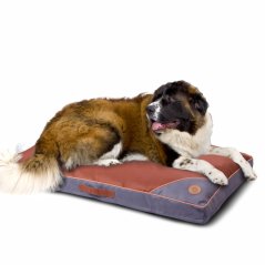 JK ANIMALS, Matrace s poťahom Slip-on XXL, hnedá, kompletná matrace Slip-on, 136×88×9 cm