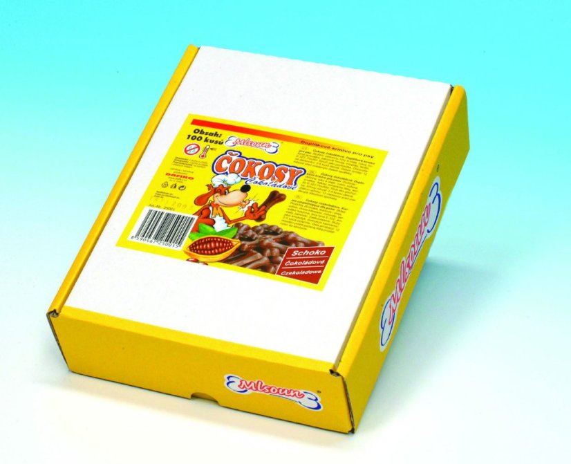 Dafiko Čokosy čokoláda 100 ks, 600 g