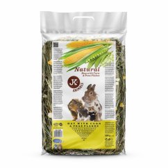 JK Prírodné seno s hrachom a kukuričnými lupienkami 0,5 kg