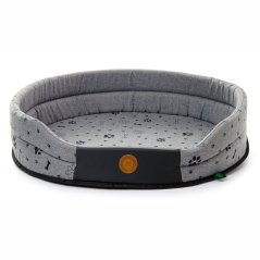 JK ANIMALS Grey LUX, pelech XL šedý 80×74×17 cm