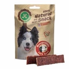 JK ANIMALS 100% Natural Snack, Monoproteín Beef, 100% HOVÄDZÍ, 100 g