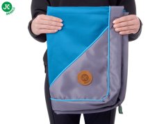 JK ANIMALS Poťah pre matrac Slip-on XL, modrý, 110 x 68 x 9 cm