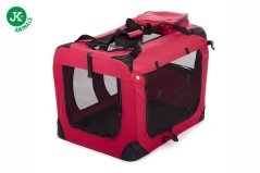 JK ANIMALS prepravný box látkový L 70×52×52 cm