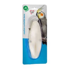 JK Animals Stredná sépiová kosť M, 10-13 cm,s uchytením