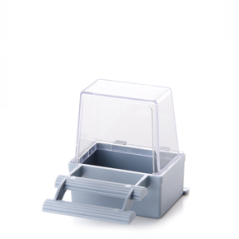 JK ANIMALS Univerzálne plastové krmítko do vtáčej klietky, 6×4×7,5 cm, mix farieb