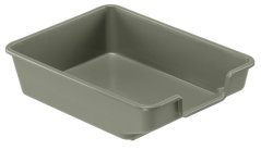 Ferplast WEEKEND toaleta pre mačky, sivá 37 x 27 x 8 cm