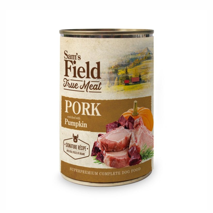 6x 400g, Sam's Field MIX, superprémiová konzerva, (Sams Field)