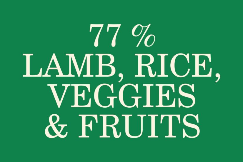 13 kg, Sam's Field Low Grain Junior Large Lamb - Free Range, superprémiové granule pre šteňatá a mladé psy veľkých plemien s jahňacím z voľného chovu, (Sams Field bez pšenice)