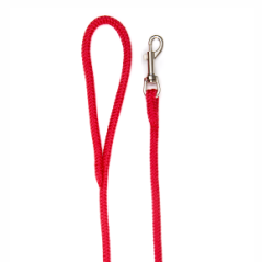 JK Povrazové vodítko M - červené 125 cm