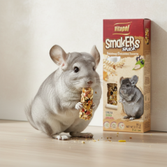 Vitapol ovocie, orech 2 klasy pre činčily 90 g