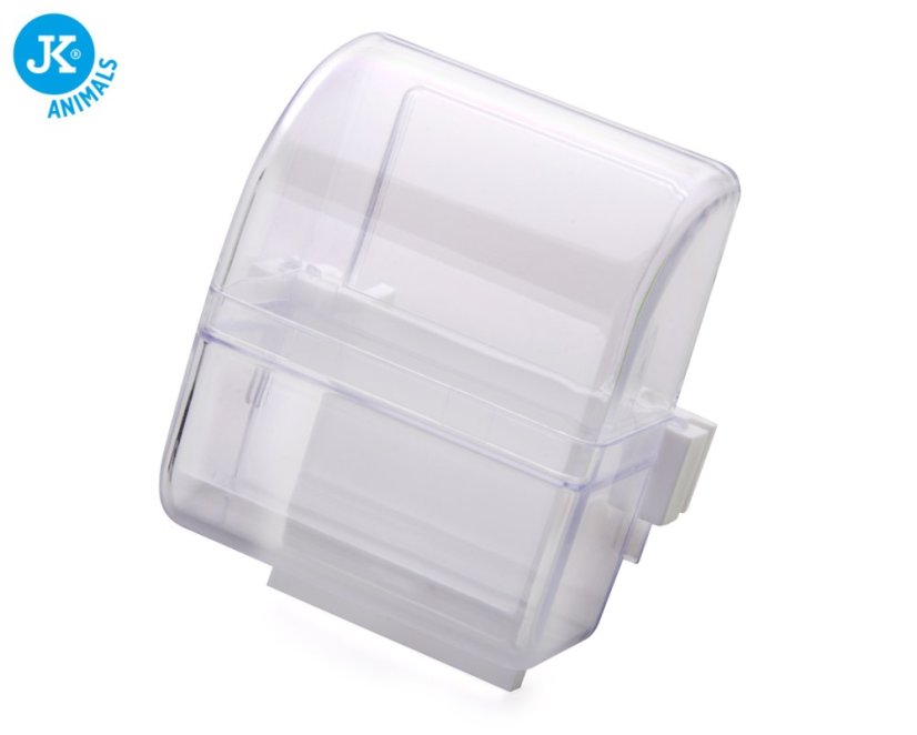 Inter zoo krmítko pre klietku Kanárek, Tina lux, Tina, Margot 1, Margot 2, Beta, Gabi, Laura, Sonia, Lusi, Lusi 2, Iza 1 ks 7x8x3,5 cm