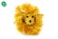 Bavlnený Lev, žltý, bavlnená hračka pre psov, 20 cm, ideálna pre aktívnu hru