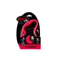 Flexi Classic (pásik),veľkosť S 5m/15kg, červená