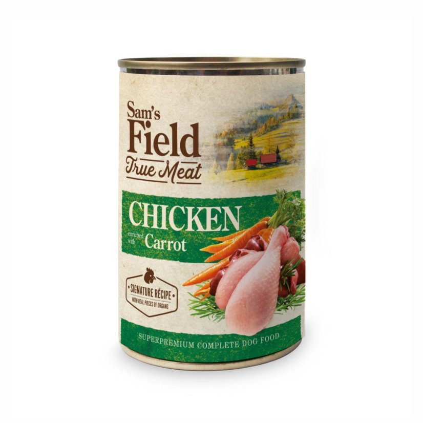 6x 400g, Sam's Field MIX, superprémiová konzerva, (Sams Field)
