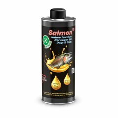 JK ANIMALS Nature Premium Norweigen Salmon Oil, lososový olej 250 ml