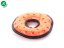 JK ANIMALS, Donut nylonová pískacia hračka s TPR prvkami, veľkosť 16 cm