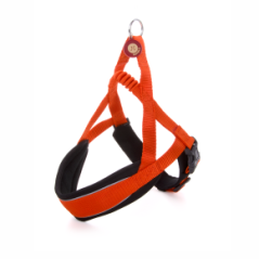 JK ANIMALS Postroj Comfort oranžový 58–66 cm