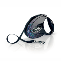 flexi Glam Splash Mystic Tape (pásik), veľkosť M, čierna