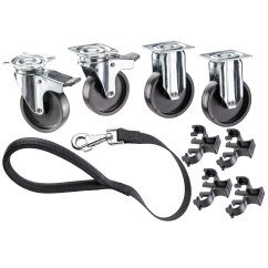 Ferplast KIT - Kolieska pre prepravku CLIPPER veľkosti 4 - 7