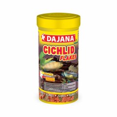 Dajana Cichlid Flakes, vločky – krmivo, 250 ml