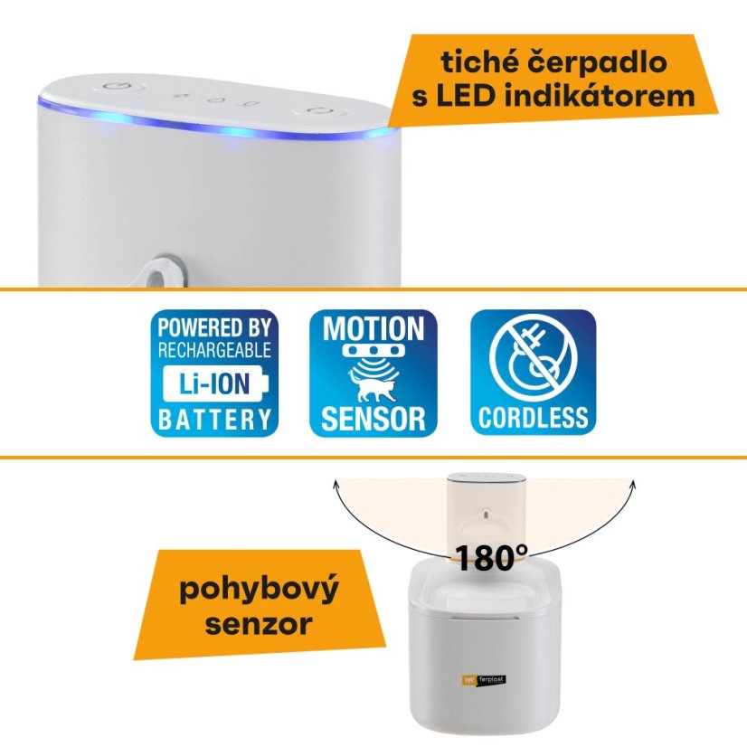 Ferplast Astra Fontanella automatická napájačka 3 l