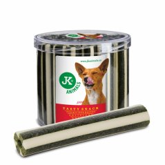 JK ANIMALS Tubitos s mätou, polovlhká maškrta pre psov, 35 ks, 1,45 kg