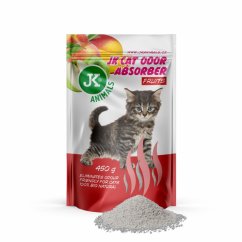 JK Fruits Absorber, pohlcovač zápachov s vôňou ovocie, 450 g, podporuje účinok podstielok