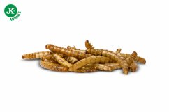 Sušené múčne červy JK Dried Mealworms vo vedre, 450 g, (Tenebrio Molitor)