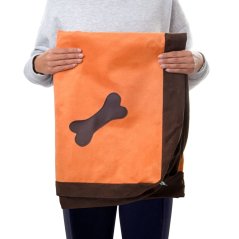 Poťah matrace Bono XL, oranžovo-hnedá, 110 cm, náhradný poťah pre matraci Bono