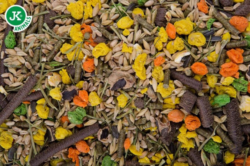 Zrniny a semienka, 1 kg, kompletné krmivo pre malé hlodavce