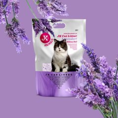 JK Litter Silica gel - lavender 4,3 kg/10 l