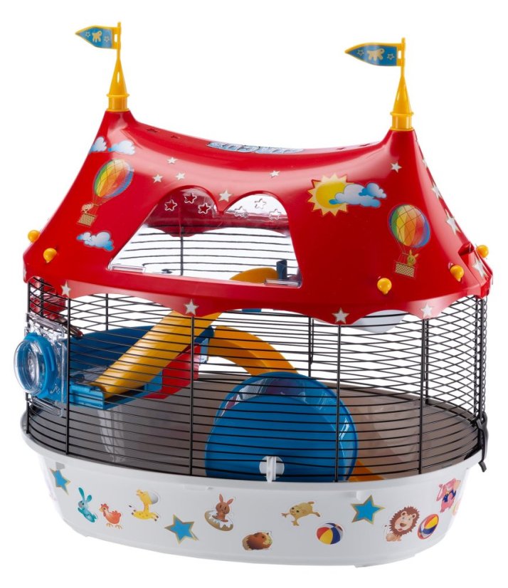 Ferplast CIRCUS FUN klietka pre škrečky 49,5 x 34 x 42,5 cm