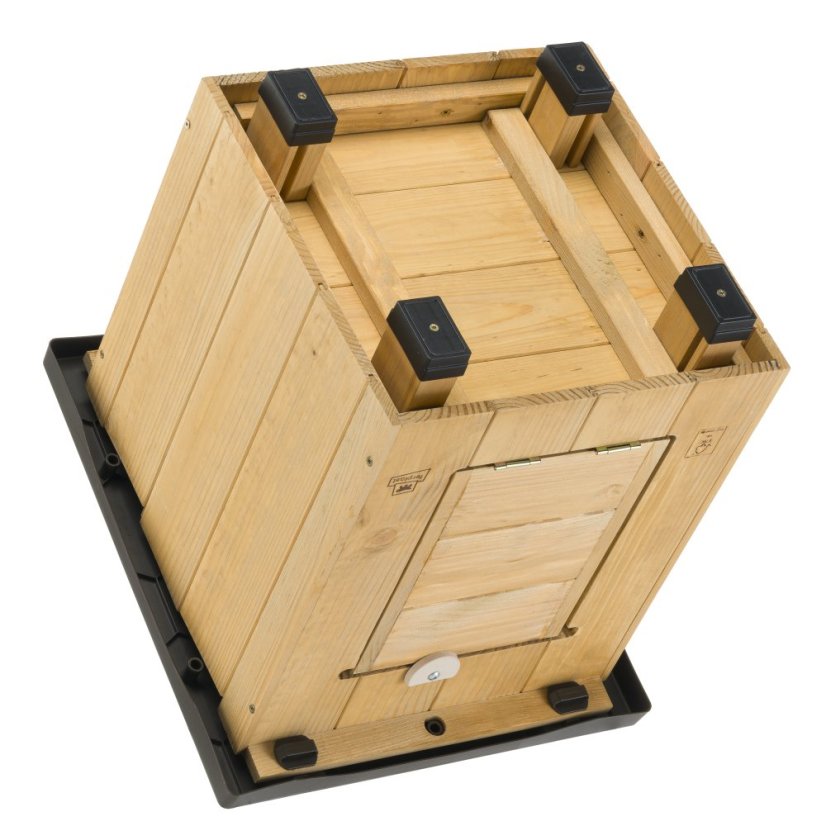 Ferplast BAITA 40 drevená búda pre psov 38,5×41,5×43,5 cm