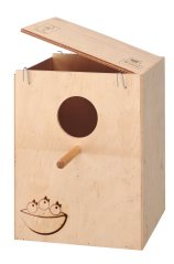 FERPLAST NIDO EXTRA LARGE hniezdiaca búdka pre exotické vtáky 26×25×33 cm
