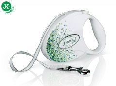 flexi Glam Splash Leaf Tape (pásik), veľkosť M, biela