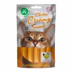 JK ANIMALS kuracia krémová maškrta 5x15 g