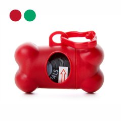 JK ANIMALS puzdro s vreckami pre psie exkrementy (vanilková aróma) 2x rolka